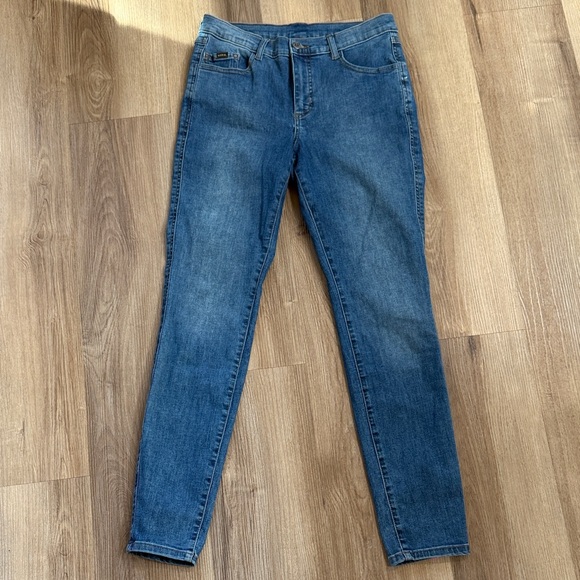 KUHL Jeans 9" KONTOUR™ FLEX DENIM Skinny Jeans Size 8 Vintage Blue $109 Retail - Picture 2 of 12